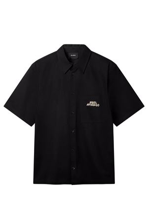 Camicia Drew in cotone nero AXEL ARIGATO | A3980001BLACK